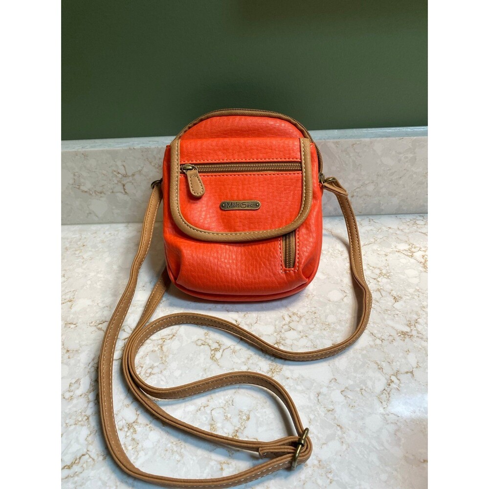 MultiSac orange crossbody Like New